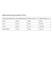 Красные трусики Le Frivole 04847