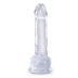 Фаллос King Cock Clear 7", Pipedream