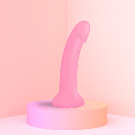 Фаллос из жидкого силикона Dildolls Glitzy