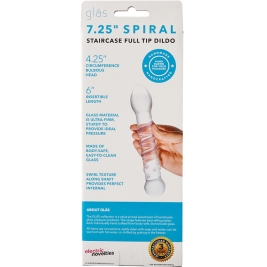 Фаллос из стекла Glas 7,25" Spiral